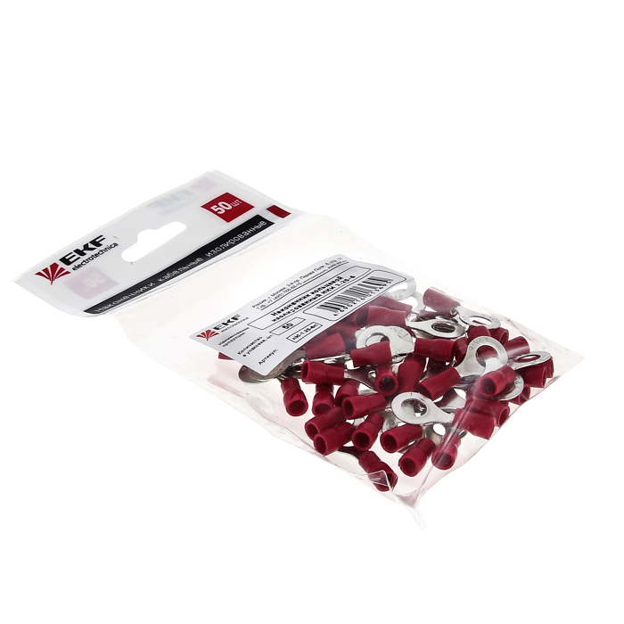 Наконечник EKF PROxima кольцевой изолированный НКИ 1.25-5 (50шт.) в Хабаровске