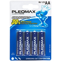 Батарейки АА Pleomax R6-4BL (4шт) в Хабаровске