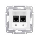 Розетки и рамки SEDNA с защитными шторками