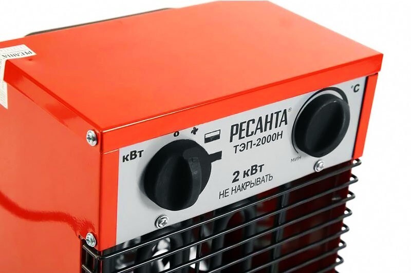 Тепловая электрическая пушка ТЭП-2000Н (компактная) Ресанта в Хабаровске
