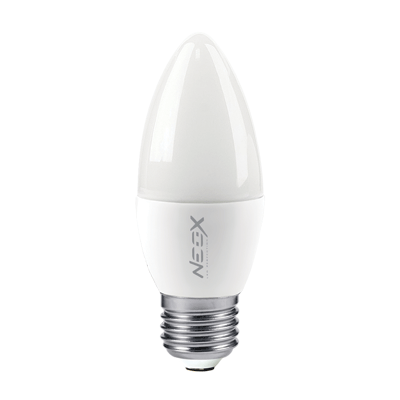 Лампа светодиодная LED-СВЕЧА 5Вт 230В Е27 3000К 400Лм NEOX в Хабаровске