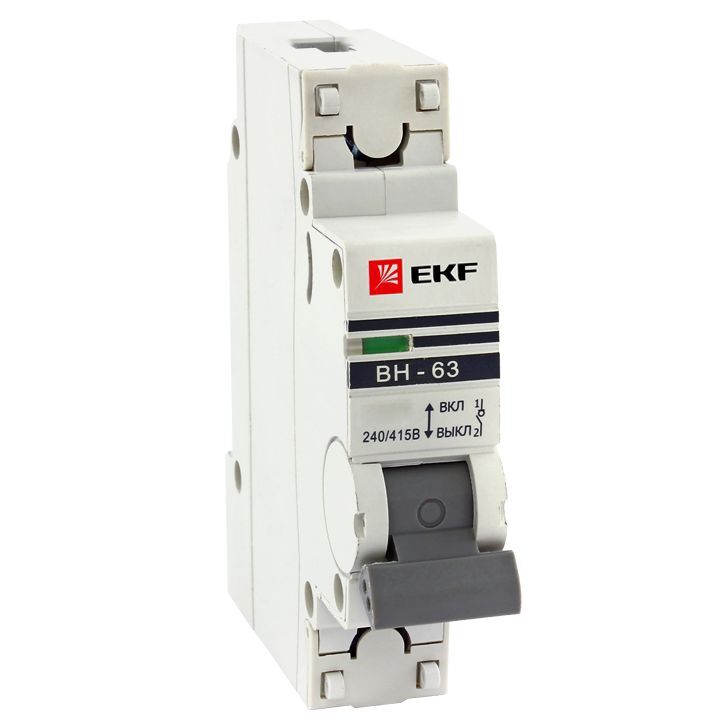 Выключатель нагрузки ВН-63 1Р 63А EKF PROxima в Хабаровске