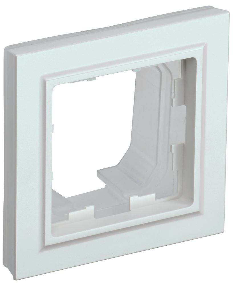 Рамка одинарная IP44 BRITE IEK жемчуг в Хабаровске