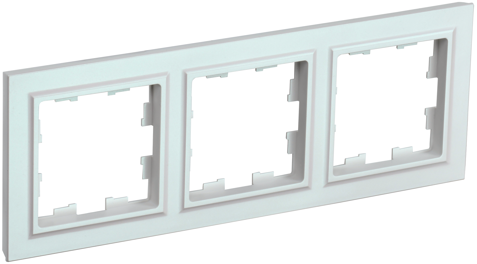 Рамка тройная BRITE IEK жемчуг в Хабаровске