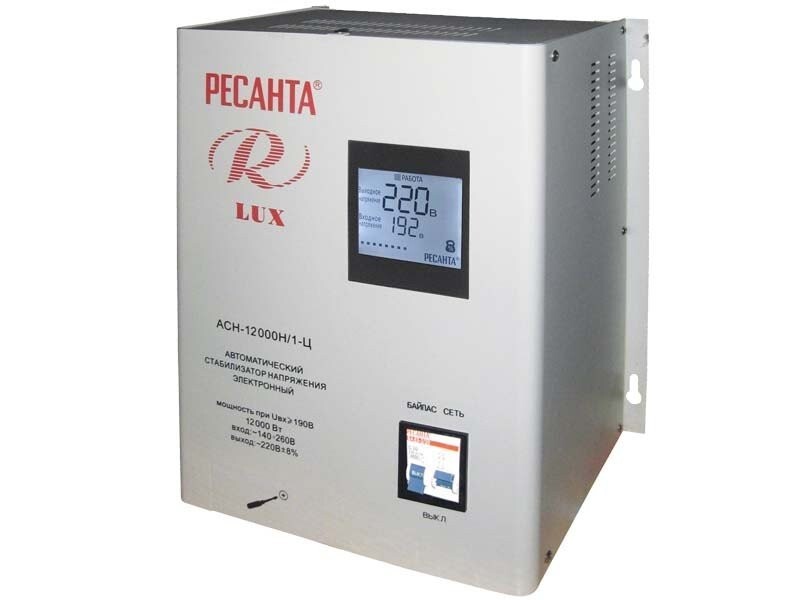 Стабилизатор АСН-12 000 Н/1-Ц Ресанта Lux в Хабаровске
