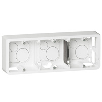 Коробка Legrand MOSAIC для накладного монтажа на 6 модулей глубина 40 белая в Хабаровске