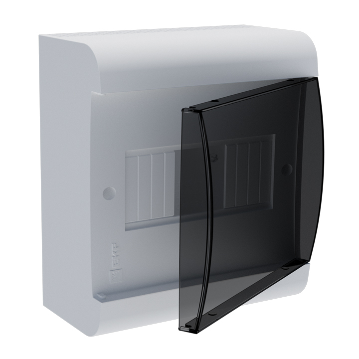 Щит распределительный навесной пластиковый ЩРН-П-6 "SlimBox" 156х198х94 IP41 EKF PROxima в Хабаровске