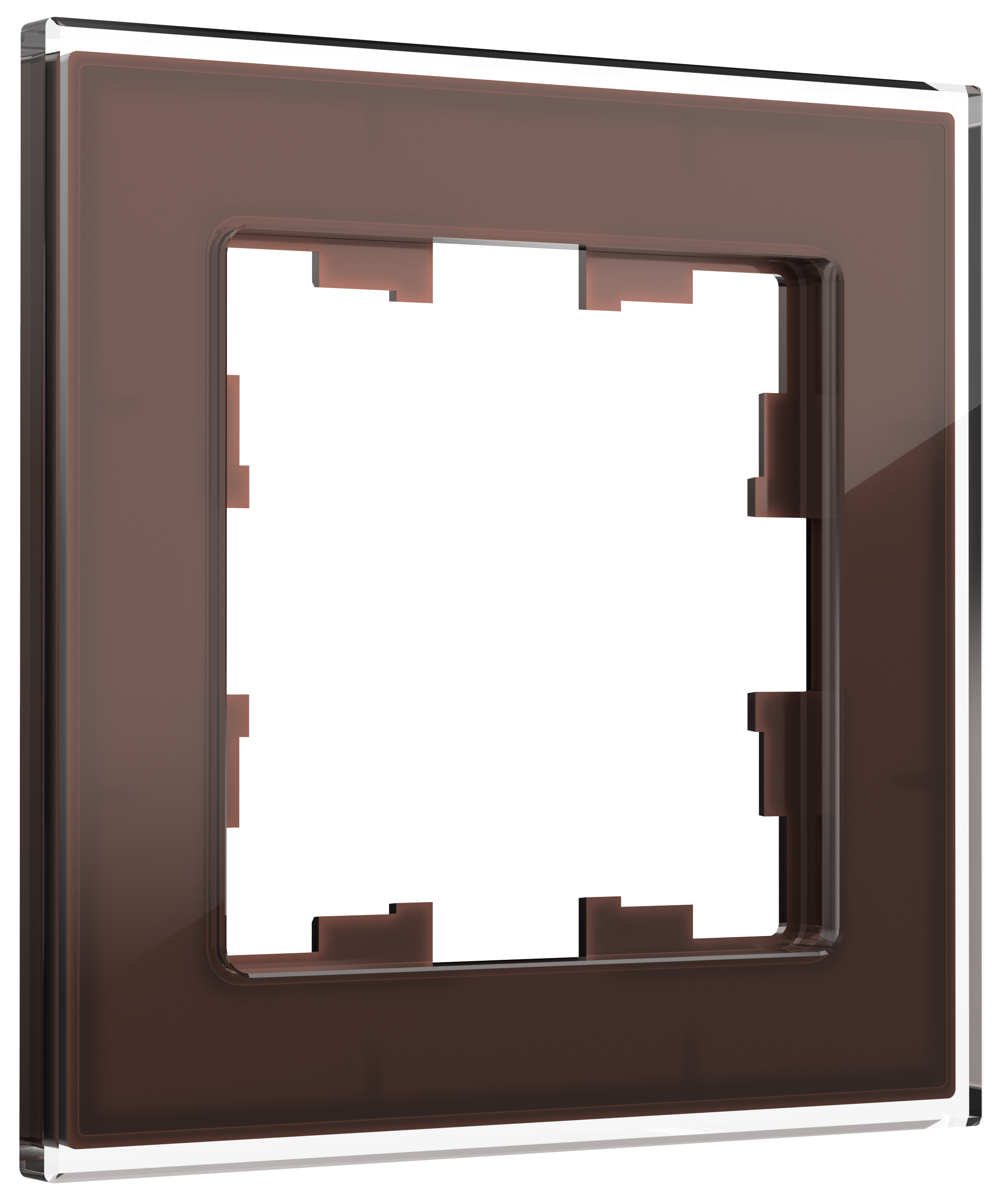 Рамка одинарная BRITE IEK стекло бронза в Хабаровске