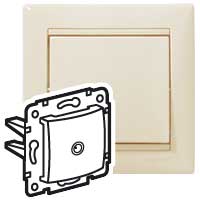 Розетка телевизионная VALENA Legrand крем в Хабаровске