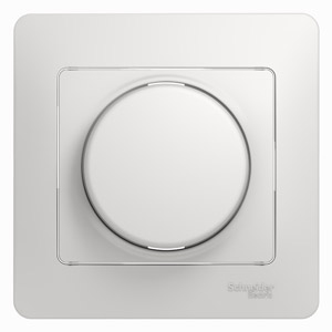 Диммер GLOSSA Schneider Electric белый в Хабаровске