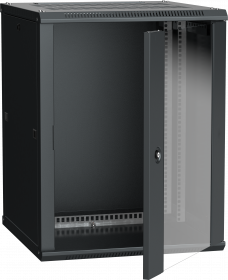ITK Шкаф LINEA W 15U 600x600 мм дверь стекло, RAL9005 в Хабаровске