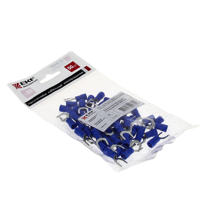 Наконечник EKF PROxima вилочный изолированный НВИ 2-4 (50шт.) в Хабаровске