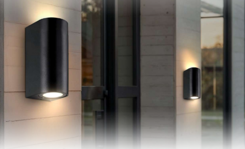 Светильники уличные настенные под лампу серии НБУ RONDO-GU10