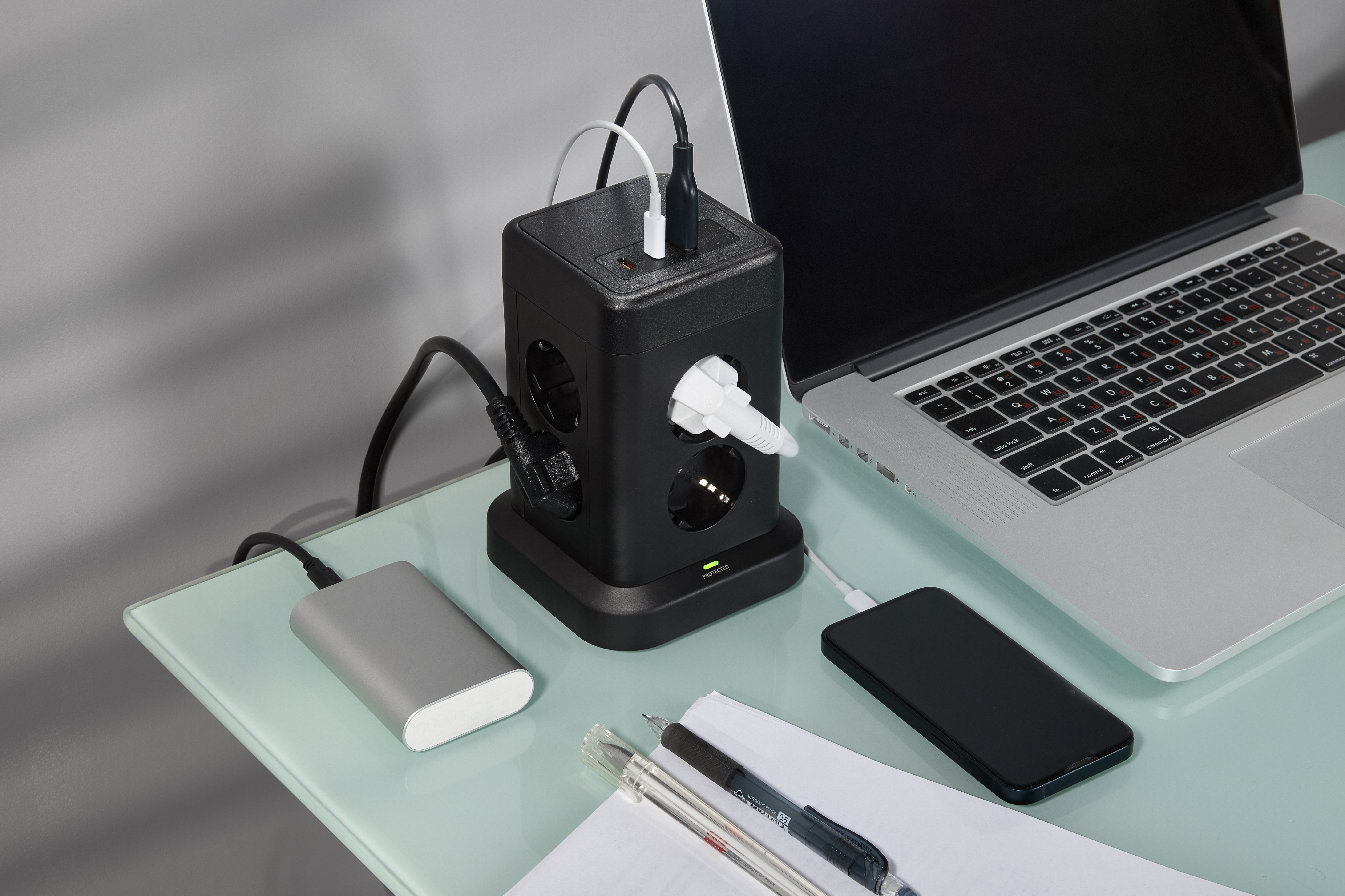 Удлинитель DOMINIC У08K 1,5м 3х1мм2 USB A+C 20Вт черный IEK в Хабаровске