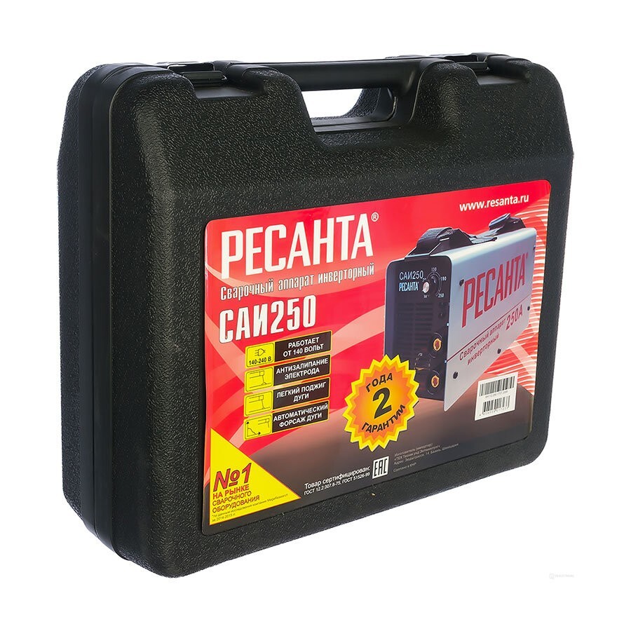 Сварочный аппарат инверторный САИ 250 в кейсе Ресанта в Хабаровске