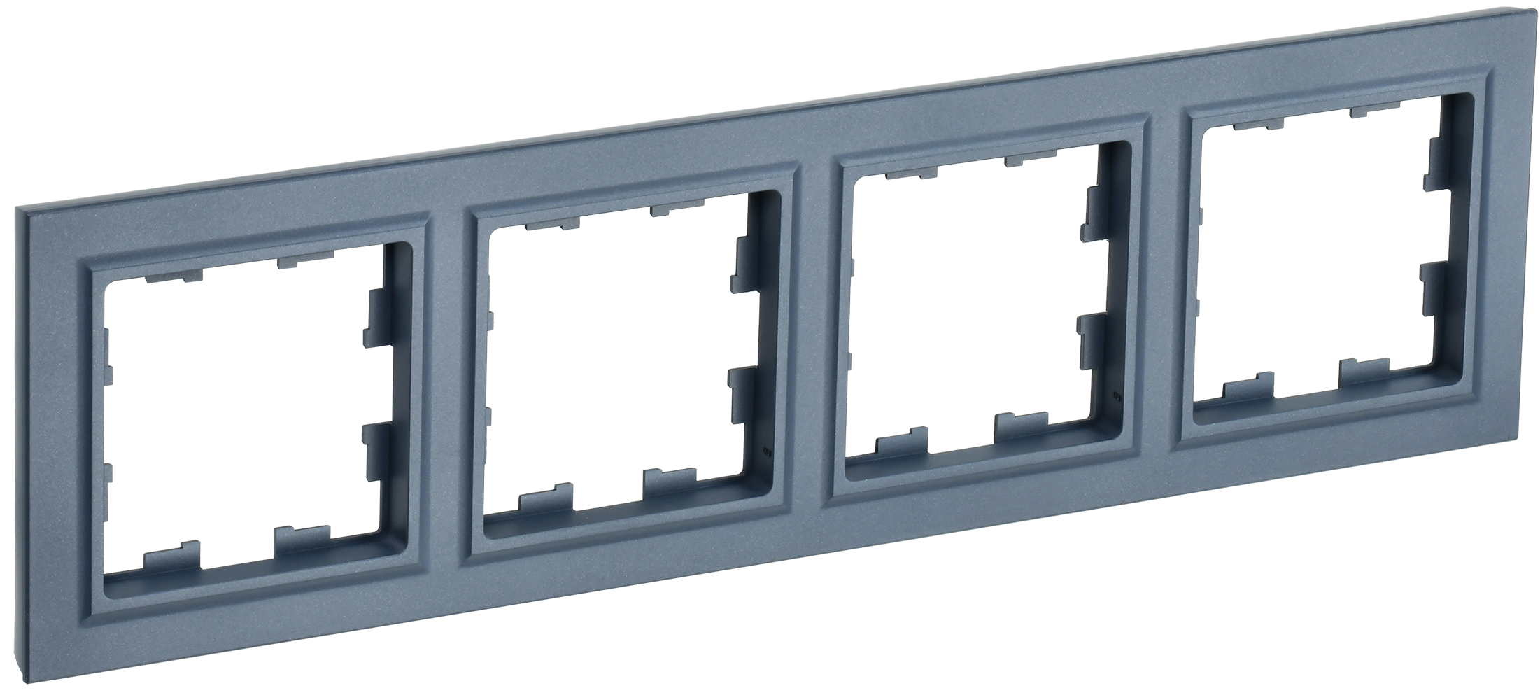 Рамка четырехместная BRITE IEK маренго в Хабаровске