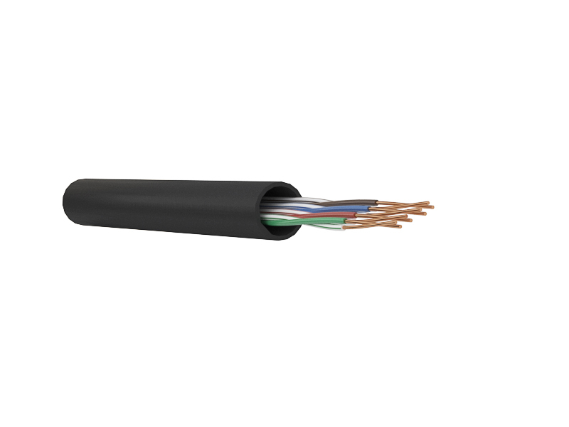 Кабель связи витая пара внутренний экранированный F/UTP CAT5e 4х2х0,5 CU серый бухта 305м ITK в Хабаровске