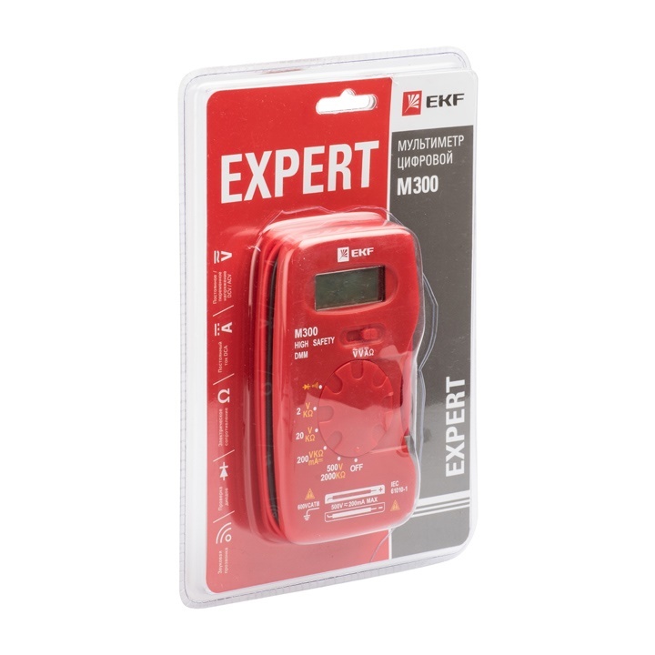 Мультиметр цифровой M300 EKF Expert в Хабаровске