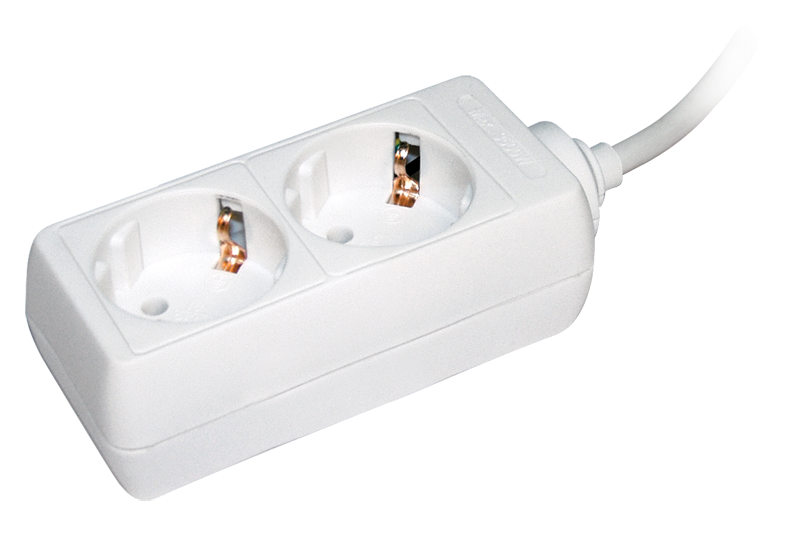 Удлинитель У02 2 места 2P+PE/3 метра 3х1мм2 16А/250 IEK в Хабаровске