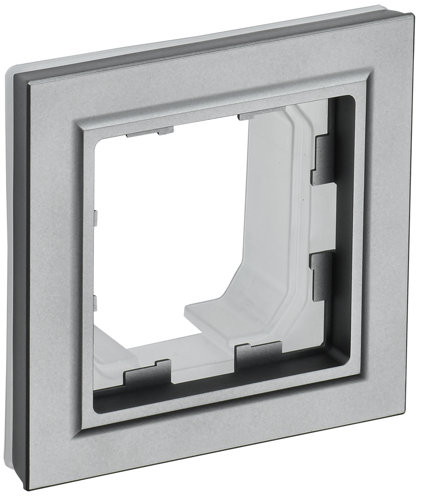 Рамка одинарная IP44 BRITE IEK сталь в Хабаровске