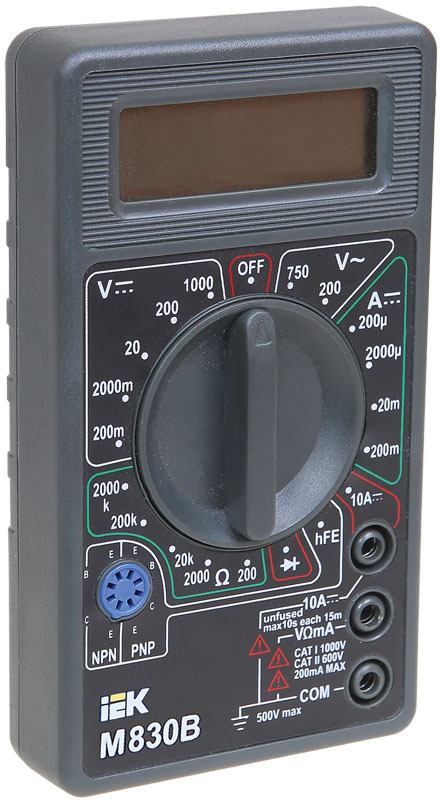 Мультиметр цифровой Universal M830B IEK в Хабаровске