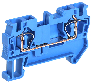 Клемма пружинная КПИ 2в-4 41А синий IEK в Хабаровске
