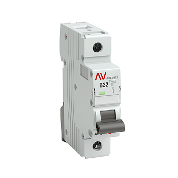 Автоматический выключатель AV-6 1Р 32А 6kA характеристика B EKF AVERES в Хабаровске