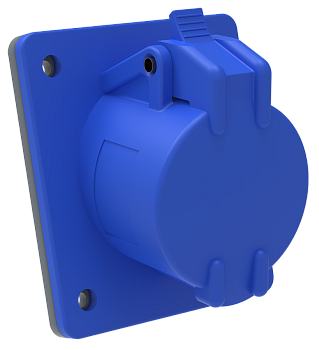 Розетка встраиваемая ССИ-413 16А-6ч/200-250В 2Р+PЕ IP44 MAGNUM IEK в Хабаровске