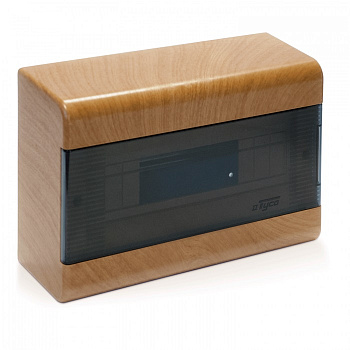 Щит распределительный навесной пластиковый ЩРН-П-9 модулей 222х160х93мм IP40 бук в Хабаровске