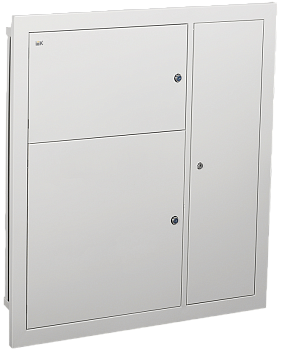 Щит металлический четырехквартирный ЩЭ-4-1 36 УХЛ3 960х1000х140 IP31 IEK в Хабаровске