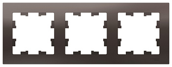 Рамка тройная AtlasDesign SE мокко в Хабаровске