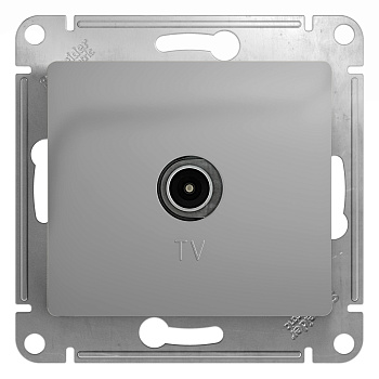 Розетка телевизионная антенна коннектор Glossa SE алюминий в Хабаровске