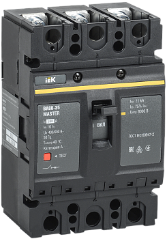 Автоматический выключатель IEK ВА88-35 3P 160А 35кА в Хабаровске