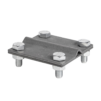 Зажим универсальный полоса 40 - прут 10 (пластина 70x70мм) HZ EKF PROxima в Хабаровске