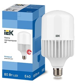 Лампа LED HP 80Вт 230В 6500К E40 IEK в Хабаровске