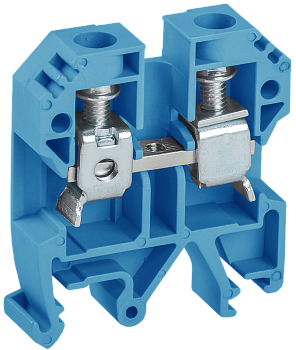 Клемма винтовая КВИ-10мм2 синяя IEK в Хабаровске