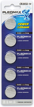 Батарейки Pleomax CR2032-5BL в Хабаровске