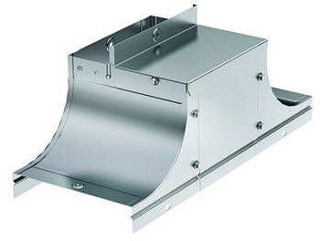 Крышка-ответвитель TSS осн.100 в комплекте с крепежными элементами и соединительными пластинами, необходимыми для монтажа DKC в Хабаровске