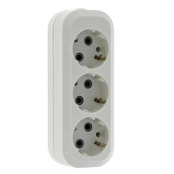 Колодка 3 места 16А 3,5кВт с/з Эксперт EKF PROxima в Хабаровске