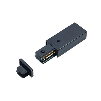 Ввод питания с заглушкой PRB-BL для шинопровода RB черный IN HOME в Хабаровске