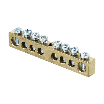 Шина EKF "N"нулевая 6х9мм 8/1 по центру в Хабаровске