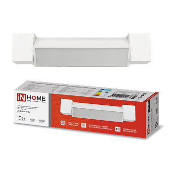 Светильник трековый линейный светодиодный поворотный LTR-01R-TL 10Вт 4000К 1000Лм 210мм IP40 120 градусов белый серии TOP-LINE IN HOME в Хабаровске