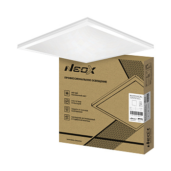 Панель светодиодная универсальная ГРИЛЬЯТО ДВО-02 G3640-ОПАЛ 36Вт 4000К IP40 588х588x19мм NEOX в Хабаровске