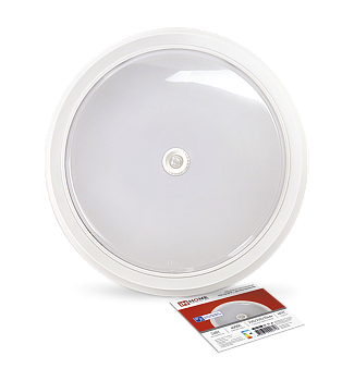 Светильник светодиодный СПБ-2Д-КРУГ 24Вт 230В 4000К 1700Лм 310мм с настраиваемым датчиком белый IN HOME в Хабаровске