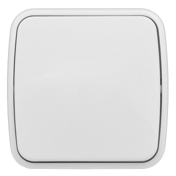 Выключатель одноклавишный НАКЛАДНОЙ Минск EKF белый в Хабаровске