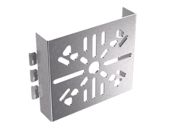 Увеличенная монтажная плата 130х145 перфорированная DKC в Хабаровске