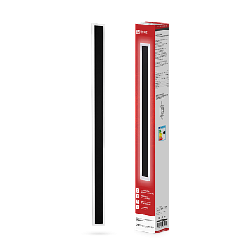 Светильник уличный светодиодный ДБУ MARS60-20AC-ВL 20Вт 3CCT 600x80 IP54 черный IN HOME в Хабаровске