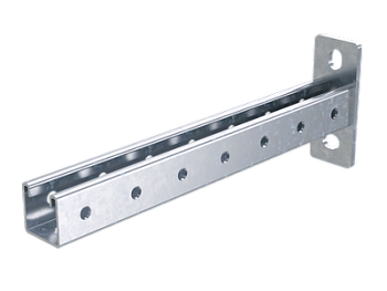 Консоль одиночная, 41х41, осн.300 мм, горячеоцинкованный DKC в Хабаровске