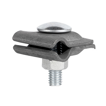 Зажим прута универсальный малый (пластина 30х30мм), HZ EKF PROxima в Хабаровске