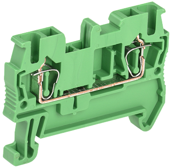 Клемма пружинная КПИ 2в-1,5 17,5А зеленый IEK в Хабаровске
